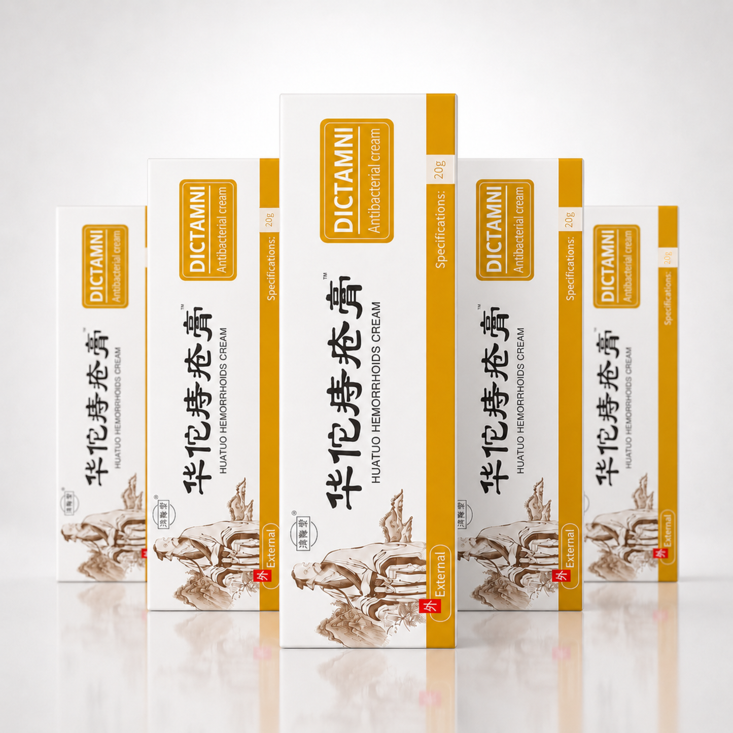 Pomada Japonesa para Hemorroidas Dictamni